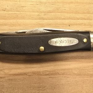 Black Folding Pocket Knife